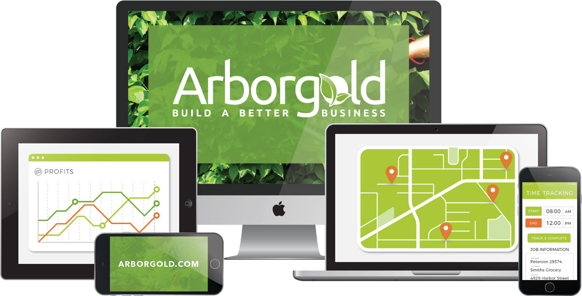 Arborgold: Works on all devices - desktop tablet & phone