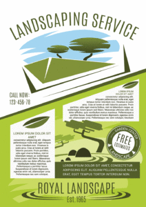Lawn Care Business Flyer Example