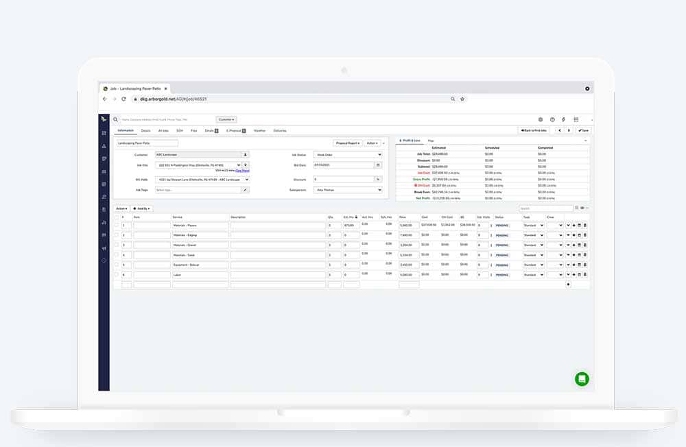 Arborgold-software-landscape-project-1 Arborgold software landscape job management features